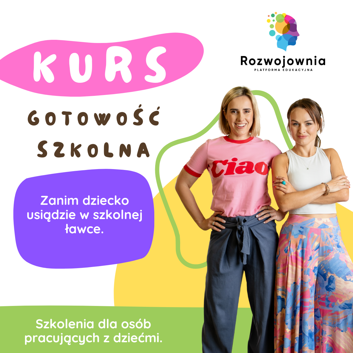 Kurs online Gotowość Szkolna – zanim dziecko usiądzie w szkolnej ławce – Rozwojownia